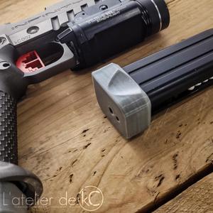Airsoft - Hicapa shockproof magazine heel - Shockproof baseplate