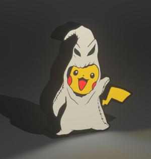 Pikachu-Oogie Boogie lightbox / Pikachu-oogie boogie lightbox / Pikachu-oogie boogie lightbox