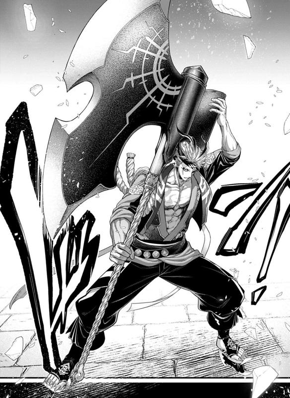 Sakata Kintoki Battle Axe Völundr from Record of Ragnarok