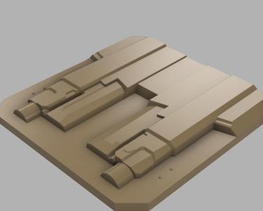 SIG SAUER P365 XMACRO & STREAMLIGHT TLR-7 HL-X VACUUM MOLD