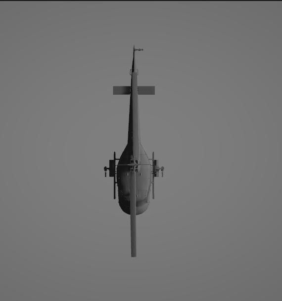 Helicopter – 3D Printable Modern Rotorcraft Model
