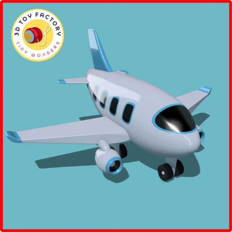 Passanger Airplane Toy