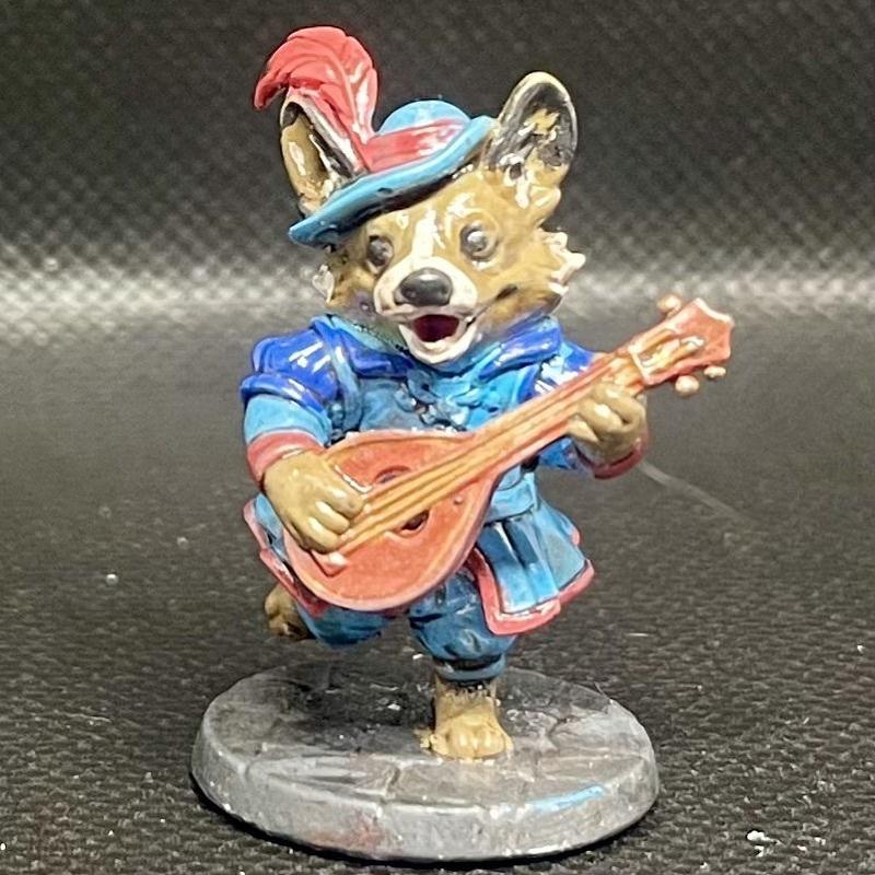 Corgwyn Bard – Songtail Wanderer (32mm Heroic Mini)