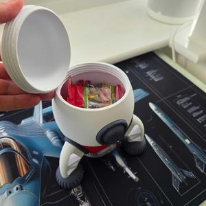 Rocket Sweety Tin & Rocket Piggy Bank