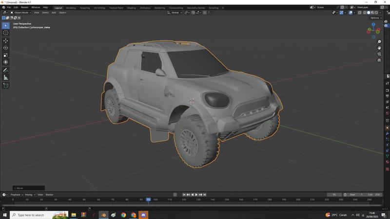 mini johncooper dakar