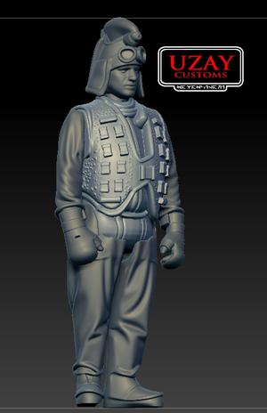 Star Wars articulated Pod Racer Mechanics Mat RAGS 3D print model
