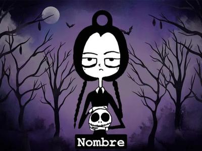 Wednesday Addams Keychain