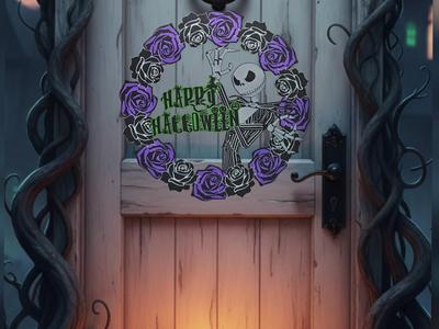 Halloween wreath