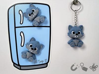 Flexi Werewolf – Magnet & Keychain