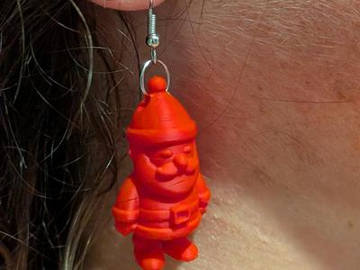 Santa Earrings - Super Lightweight!