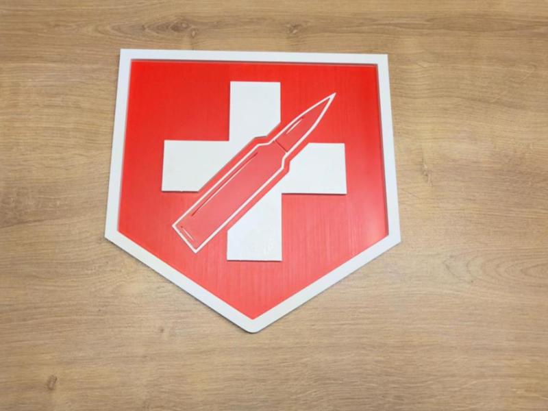 Call of Duty Zombies Perk-a-cola Juggernog plate