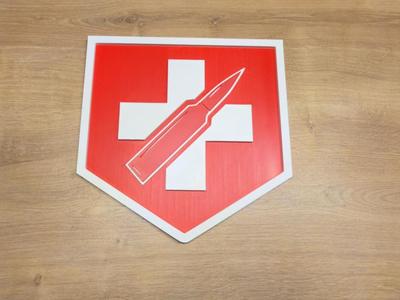 Call of Duty Zombies Perk-a-cola Juggernog plate