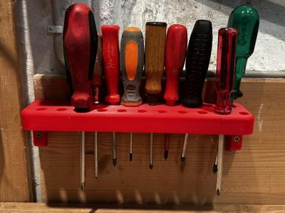 Screwdriver Holder – Wall Mount 