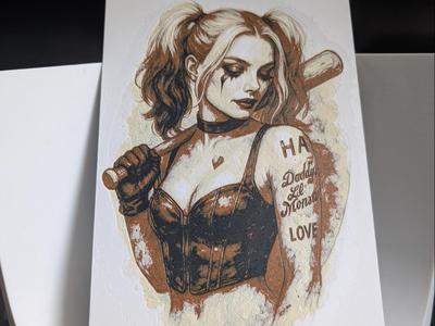 Hueforge Harley Quinn