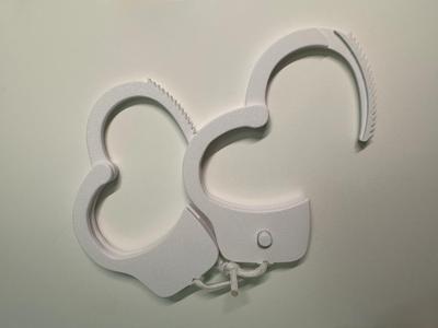 Strong handcuffs without key on the rope