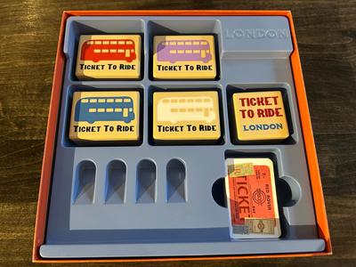 Ticket to Ride London Player Bins & Accessory Box