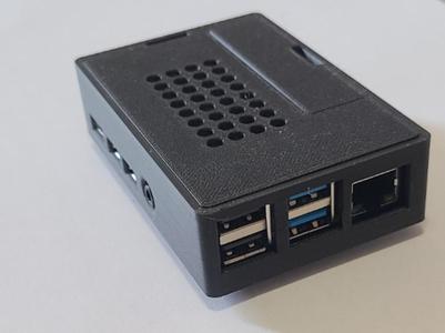 Raspberry Pi 4 case with access to GPIO