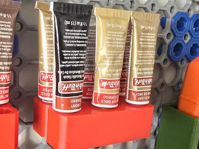 Multiboard Rub-n-Buff (15 ml) storage - holds 6