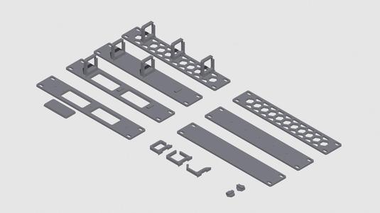 10 inch Rack Front Cover