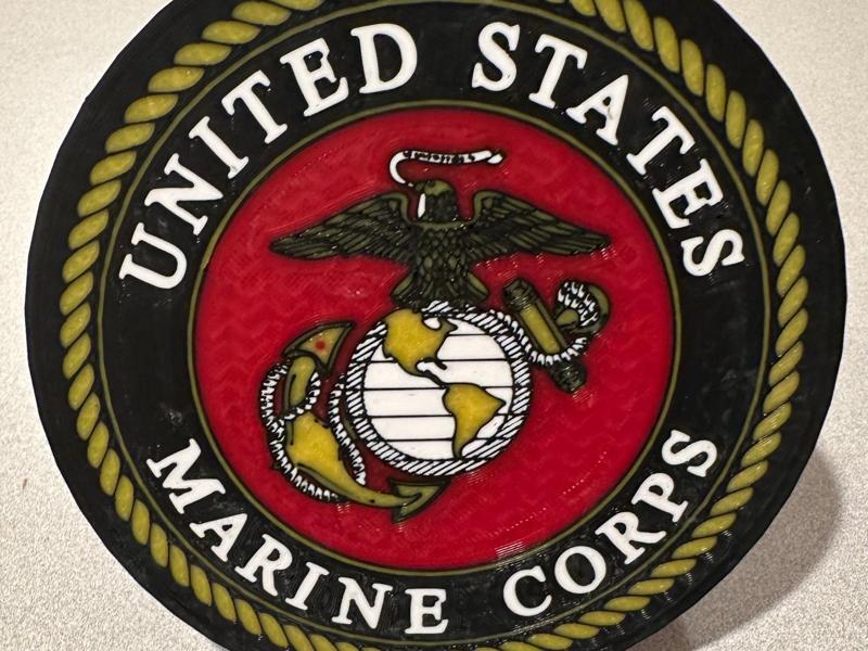 United States Marine Corps Trailer Hitch Cover