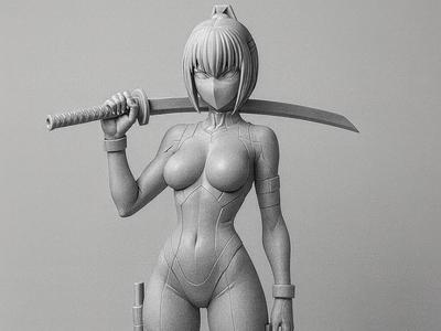 ninja woman