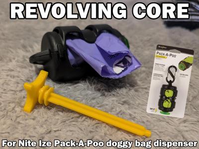 Revolving Core (For Nite Ize Pack-A-Poo)