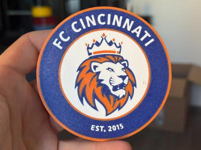 FC Cincinnati coaster