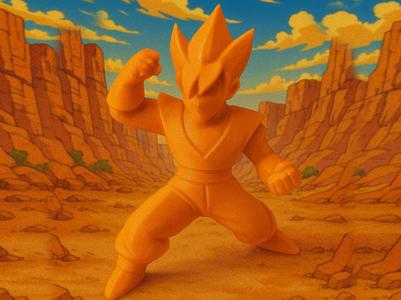 Son Goku Sculpture Dragonball