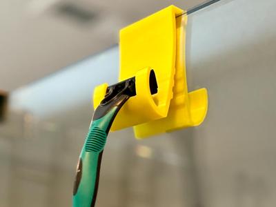 Shower Hook for Glass Walls and Doors