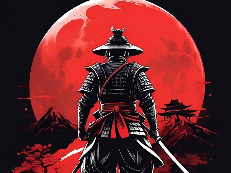 Blood Moon Samurai