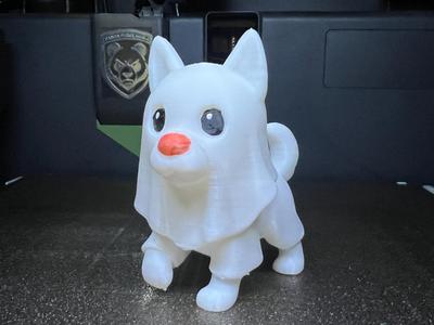 Cute Halloween German Shepherd Ghost Dog GSD