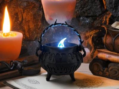 Witch's Brewing Cauldron Lantern