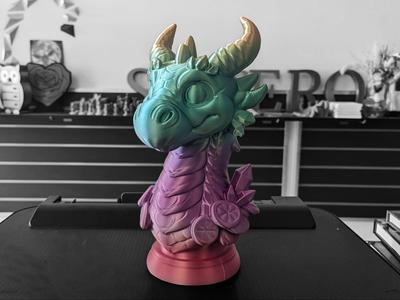 Candy Dragon Bust