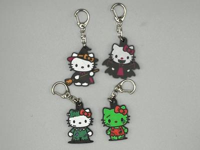 Halloween Hello Kitty Keychains