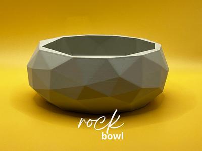 Rock Catchall Tray Bowl Storage