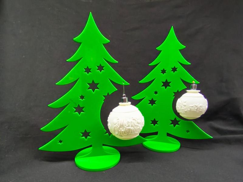 Minimalist Christmas Tree for Christmas balls