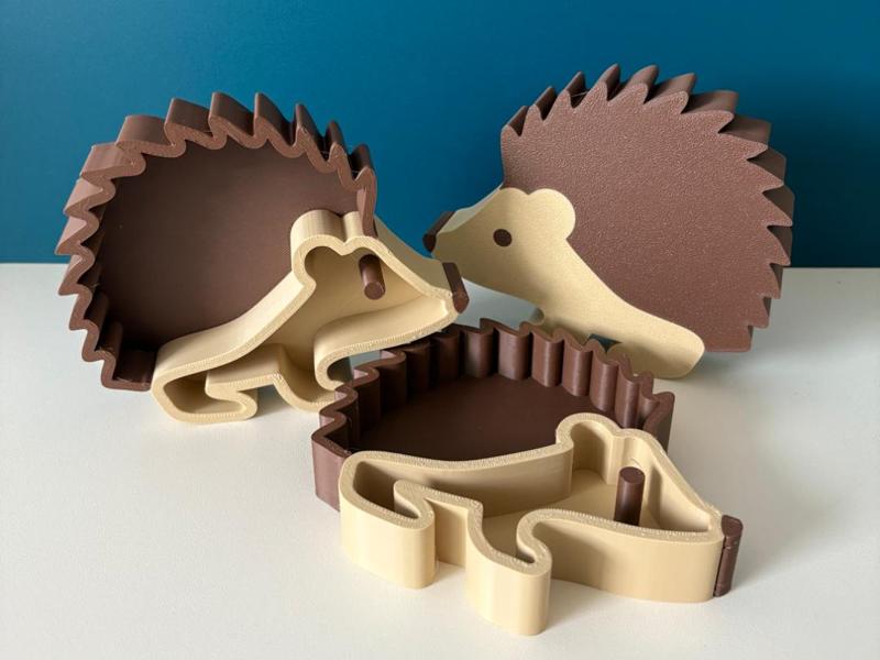 Hedgehog sensory play shape / filling shape