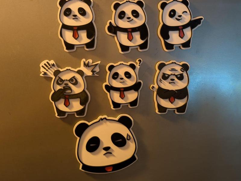 Grumpy Panda - Magnetic Everyday Madness