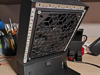 Fume Fan and LED Light for Soldering station