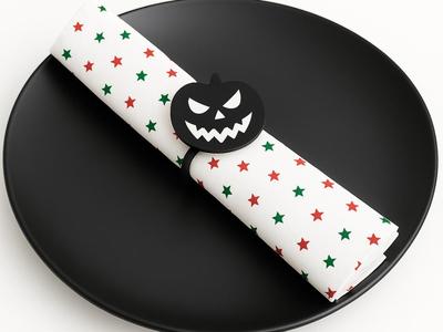 Halloween napkin ring