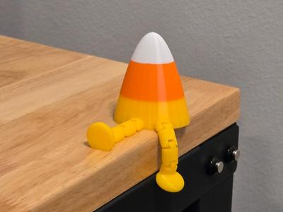 Candy Corn with articulated legs