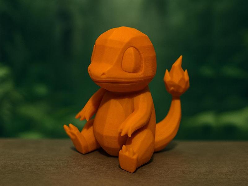 Low-Poly Charmander