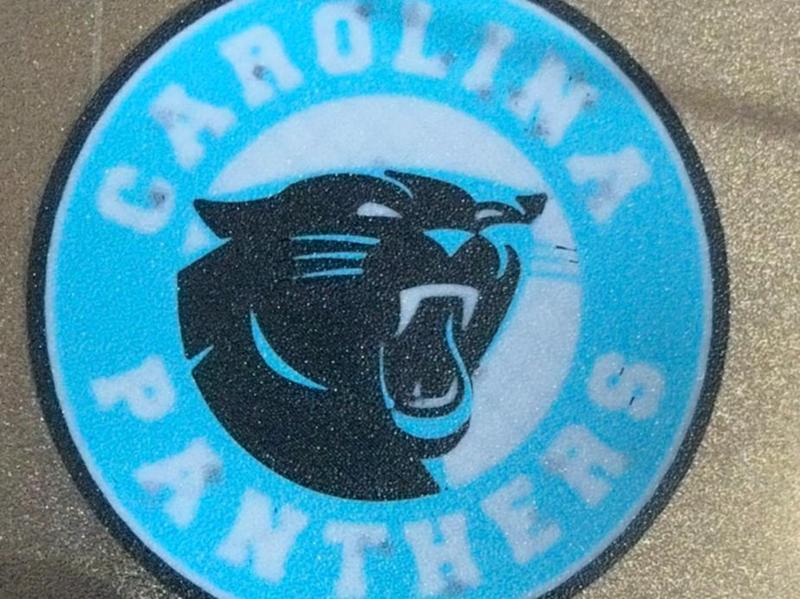 Carolina Panthers Coaster Set