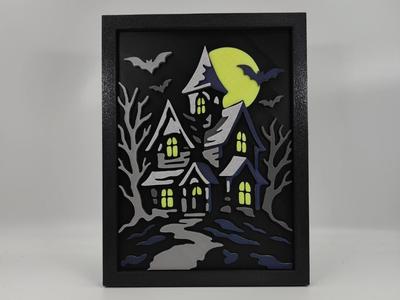Halloween In Layers: The Haunted Manor