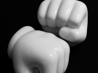 Cartoon hand
