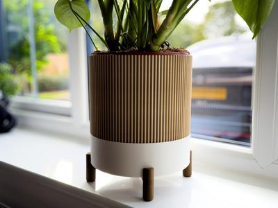Monstera Contemporary Large Planter