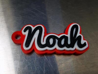 Noah keychain