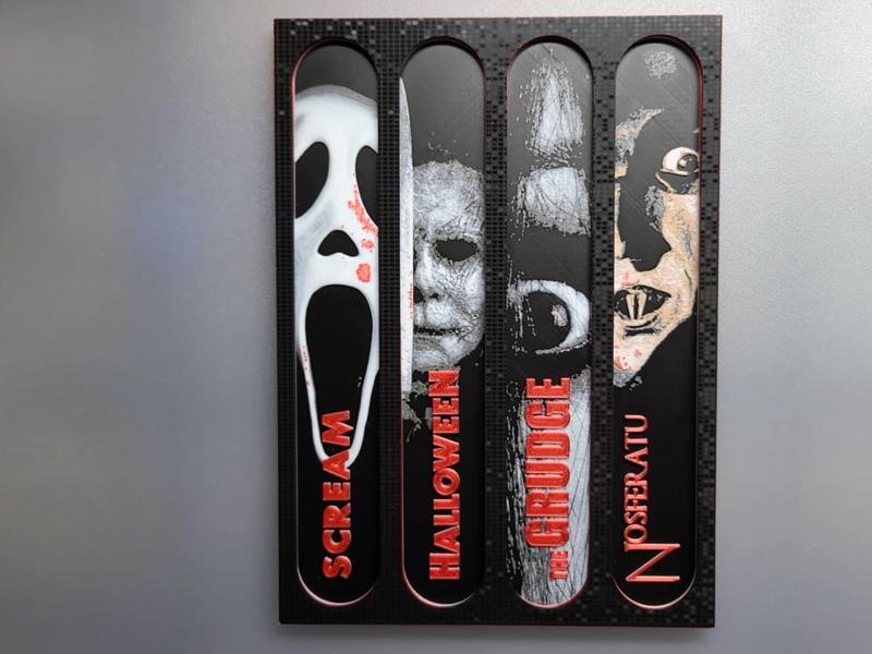 Horror bookmarks 