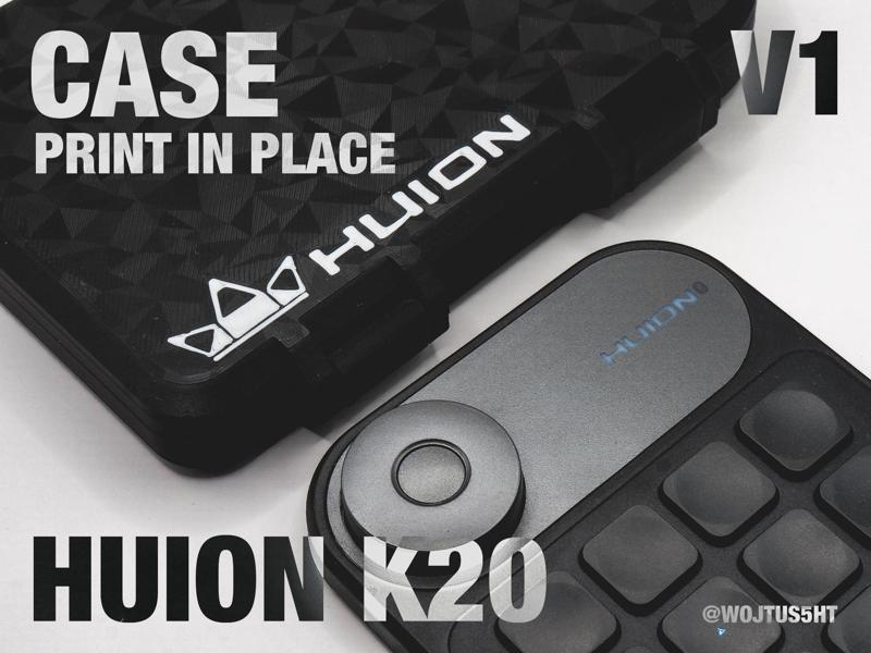 HUION K20 CASE PrintInPlace