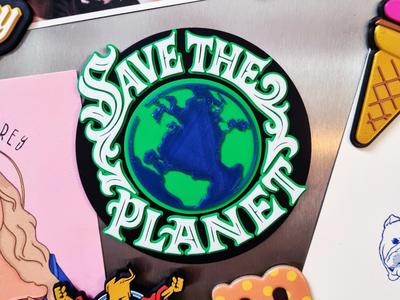 Save The Planet Magnet